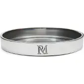 Rivièra Maison Kaarsenbord rond Zilver - RM Maxime Kaarsenhouder - Aluminium - (ØxH) 13x2.5