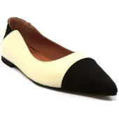 Babouche BECCA-78 Ballerina's | Maat 39.5 Dames Zwart