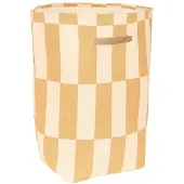 Nobodinoz Opbergmand Vibes Large Storage Basket Mustard And Sand Tiles