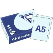 Clairefontaine Azuurblauw A5 Gekleurd papier 80 grams (500 vel)