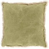 Unique living sierkussen laurie moss green -45x45cm