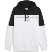 Puma Sweatshirt 'Around The Block' zwart / wit