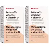RedCare Vetstofwisseling + Vitamine D 2x180 St Capsules