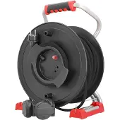 Bachmann professionele kabelhaspel 1,5m/38,5m H07RN-F 3G1,5mm²