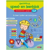 Zuidnederlandse Uitgeverij (ZNU) Reuzeleuk speel- en leerblok Ik leer tellen en schrijven (5-6 j.) - Annemie Bosmans