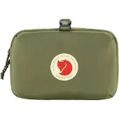 Fjällräven Toilettas 'Färden' groen / bloedrood / wit