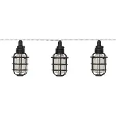 Star Trading LED lichtketting op zonne-energie Kooi, 8-lamps