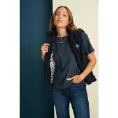 Pom Amsterdam Dames Blazers Gilet - Teddy Love - Blauw - Maat 34
