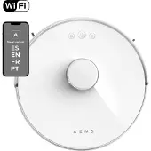 AENO RC2S robotstofzuiger - Dweil functie - Slimme app NL - 2.5KPa - Wit