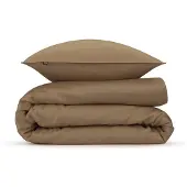 Zohome Dekbedovertrek Katoen-Satijn - Satinado - Real Taupe 260 x