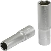 Ks Tools 911.3829, Doppen, 3/8 inch, Metrisch, 1 kop, 9 mm, Chroomvanadiumstaal