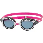 Zoggs Predator Swimming Goggles Transparant,Roze Small