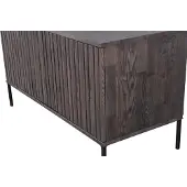 Woood New Gravure Tv Meubel - Essen - Espresso - 56x100x44