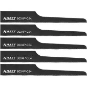 Hazet Decoupeerzaagbladen · 24 tanden · 5x 9034P-024/5 · Lengte: 93 mm
