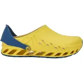 Scholl Klomp Unisex Evoflex Yellow Navy Blue-Schoenmaat 41