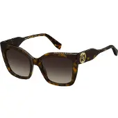 Marc Jacobs Vierkant Dames Havana Bruin Verloop MARC 811/S