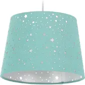 Relaxdays hanglamp sterren - kinderhanglamp - E27 fitting - plafondlamp kinderkamer - munt