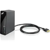 Lenovo ThinkPad OneLink Pro Dock (Docking Port), Docking station + USB-hub, Zwart