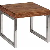 Wohnling Bijzettafel GUNA sheeshamhout bruin 45 cm - WL1.310