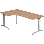 Hjh OFFICE PRO BELA 82 S - 200 x 120 Walnoot