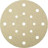 Klingspor Schuurpad met klitbevestiging | GLS 51 150 mm korreling 60 | voor lak korund | Gatenaantal 8 + 8 + 1 | 100 stuks - 301874 301874