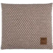 Knit Factory Juul Kussen - Marron/Beige - 50x50 cm