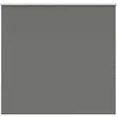 vidaXL Rolgordijn verduisterend 155x130 cm stofbreedte 151,6 cm grijs
