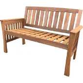 Gartenmöbelshop Kensington tuinbank - 125 cm - Meranti hardhout