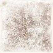 Alpaka LivingLux Maxi Float Kussen | 90x90 cm. | New Zealand Schapenvacht | LW | Single Side