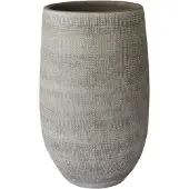 HS Potterie Vaas tokio d22h40cm taupe