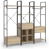 Vicco Enya Garderobeset – 60 x 180 cm 3 delen Hout