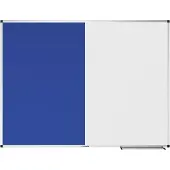 Legamaster Combibord UNITE blauw vilt-whiteboard 90x120cm