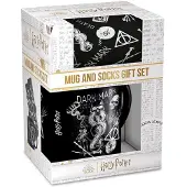 Harry Potter Dark Arts Mok & Sokken Unisex Kop - meerkleurig - Standard