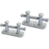 BREG Dubbele gegalvaniseerd kruis bolders - hoogte 101 - 127 mm
