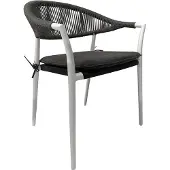 Your Own Living Casino Diningstoel - Tweed/Wit