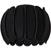 Lucide SPENCER - Plafonnière (Plafondlamp) - Ø 30 cm - 1xE27 - Zwart