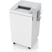 Ideal papiervernietiger 3105 CC, deeltjes 4 x 40 mm, P-4, 140 l, 34-39 vel, met rollen, Blaue Engel, grijs