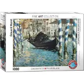 Eurographics Puzzel: Het Grote Kanaal in Venetië, 1000 stukjes