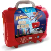 Multiprint Spiderman kleuren stempel kofferset