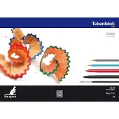 Kangaro tekenblok A3 110 gram 24 vel wit