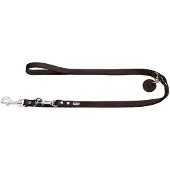 Hunter - V-Lijn - Hondenriem Länge max. 200 cm - Breite 1,6 cm, bruin