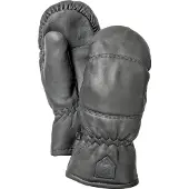 Hestra - Leather Box Mitt - Handschoenen 5, zwart/grijs