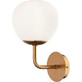 Maytoni Wandlamp Erich, dimbaar, messing / goud, Woon-/ Eetkamer, metaal, wandlamp