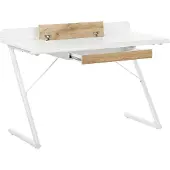 Beliani FOCUS - Bureau - Wit - MDF