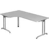 Hjh OFFICE PRO BELA 82 S - Grijs 200 x 120