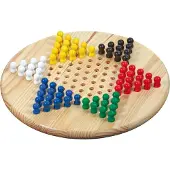 Philos Halma - Ster van Blank Dennenhout (diameter 29cm)