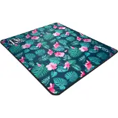 Cherry XTRFY GP1 Tropical, gaming muismat, veelkleurig Gestikte randen Afwasbaar, antislipvoet, 460 x 400 x 4 mm