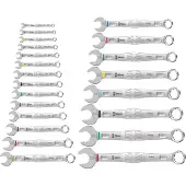 Wera 05020232001 22-delige 6003 Joker 22 Set 1 Ringsteeksleutelset In Etui - 5.5-32mm