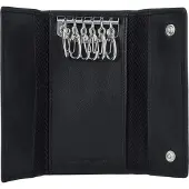 Bric's Monte Rosa Sleuteletui leer 13 cm nero