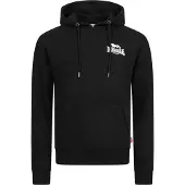 Lonsdale Sweatshirt 'Claughton' zwart / wit